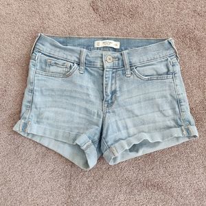 Light Wash Denim Shorts